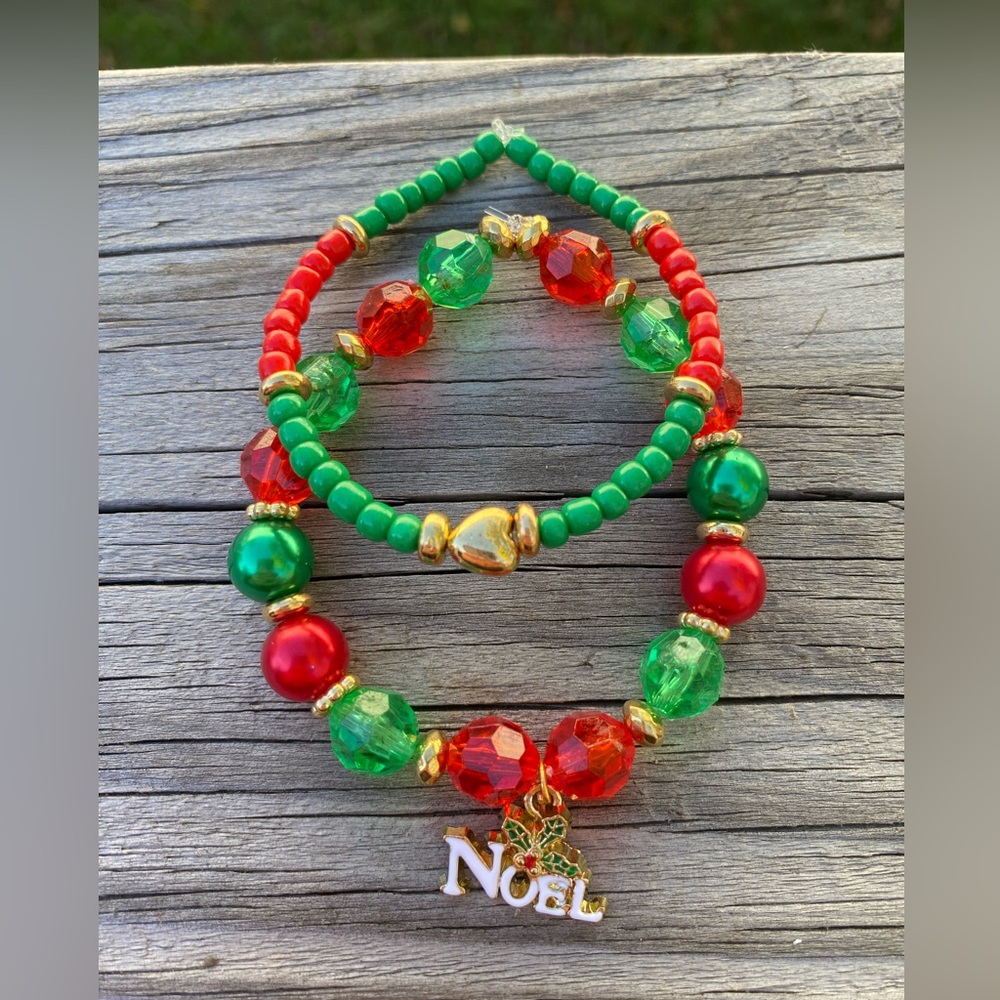 Christmas bracelets